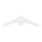 Ekena Millwork Archdale Architectural Grade PVC Gable Bracket, 48"W x 12"H x 2"D x 6"F, 6/12 Pitch GBP048X12X0206ARC00 - alternate 2